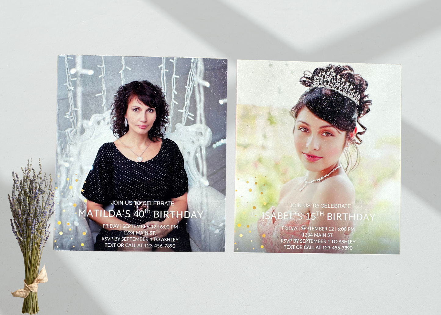 Invitation Photo Magnets