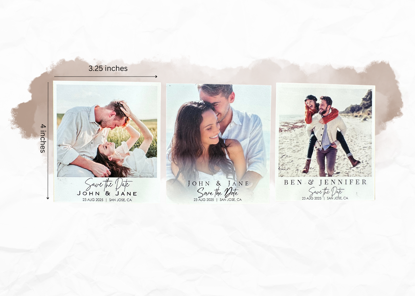 Invitation Photo Magnets