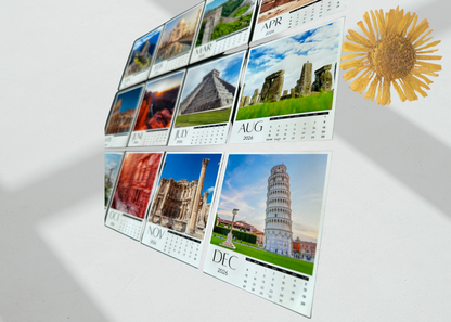 Calendar Print Magnets