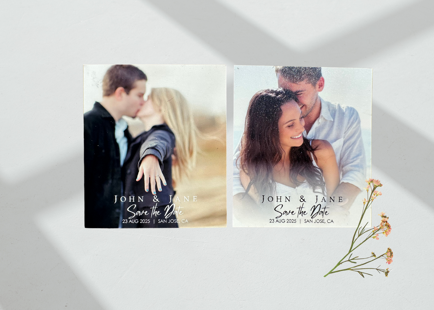 Invitation Photo Magnets