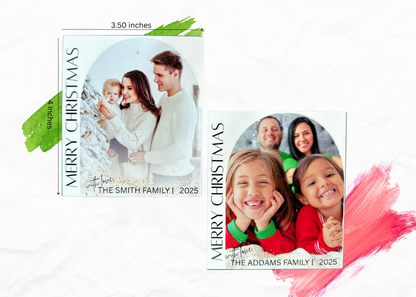 Christmas Print Photo Magnets
