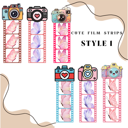 Camera Photo Strips Magnets