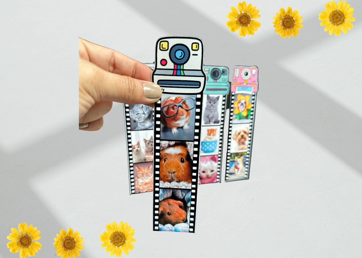 Camera Photo Strips Magnets