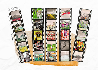 Camera Photo Strips Magnets