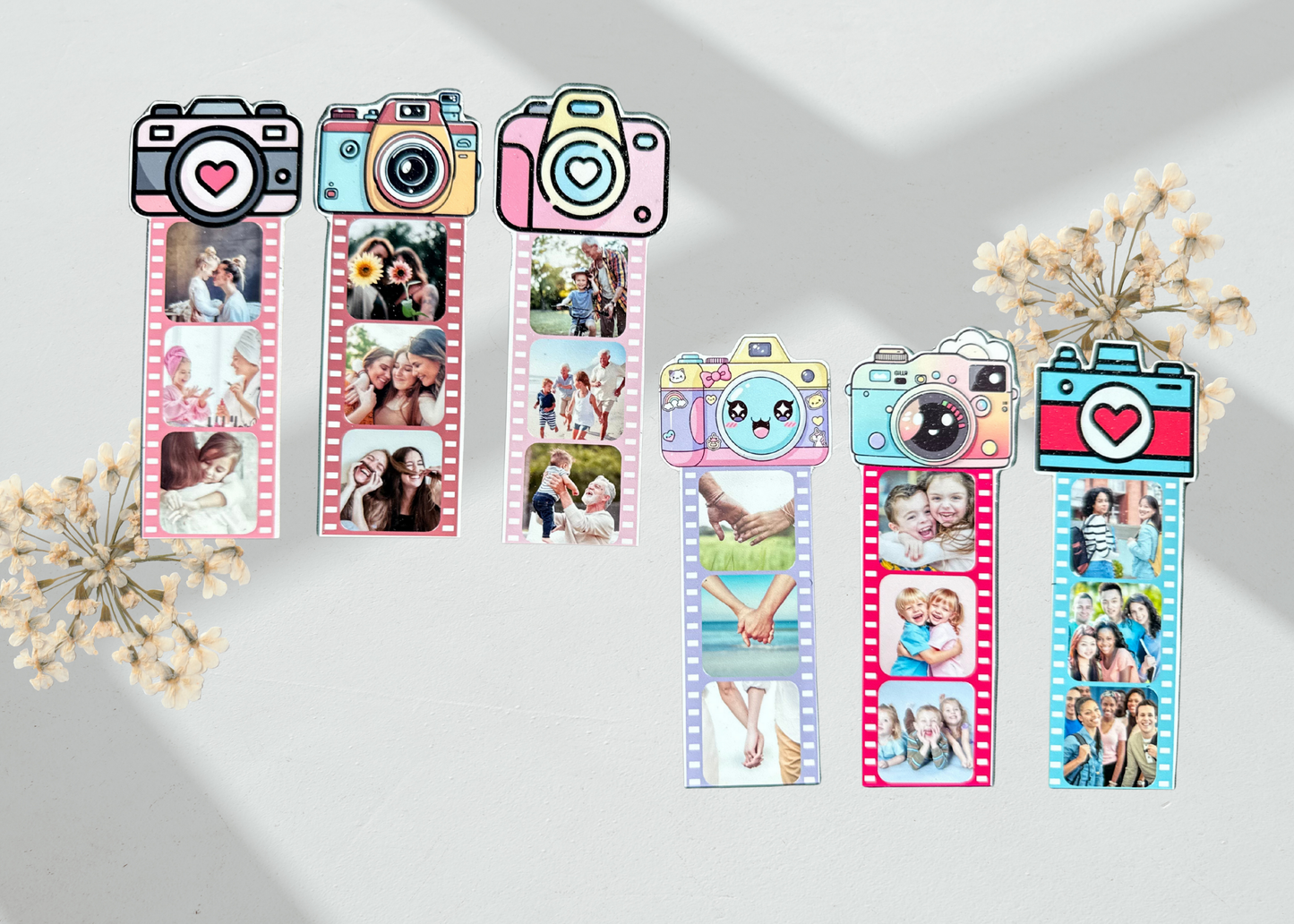 Camera Photo Strips Magnets