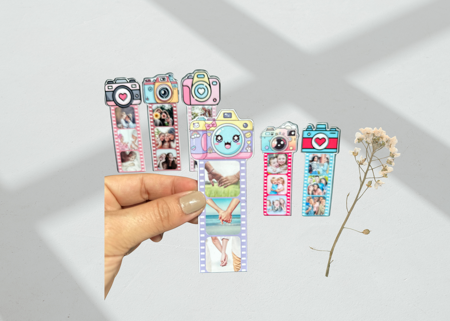 Camera Photo Strips Magnets